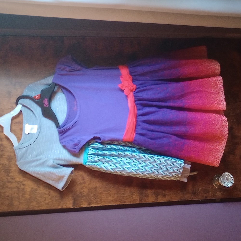 GUC 2 Piece Girls Fall Winter Dress Lot Size 5T